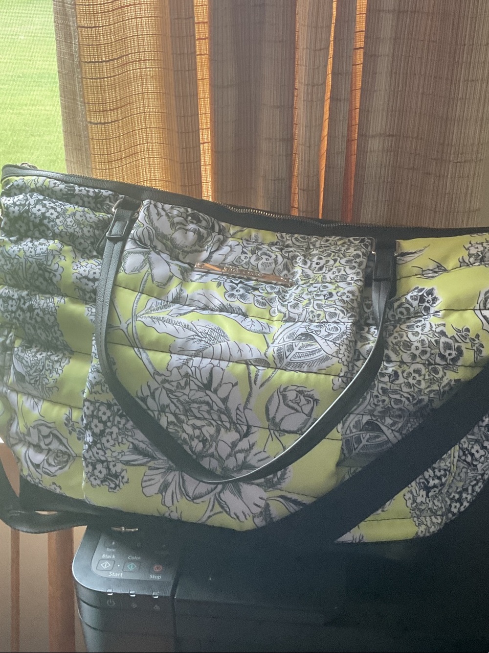Betsy Johnson weekender bag